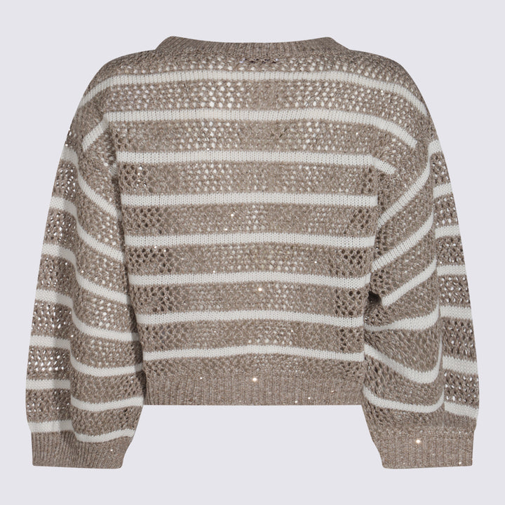 Brunello Cucinelli Sweaters - BEIGE FREDDO | cbc2703ae9fa25f994e2bd90951abb00d7bc80db