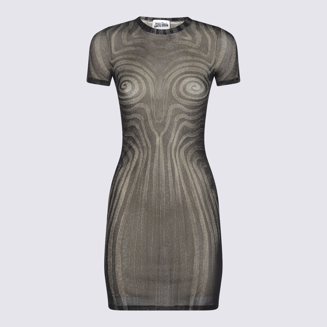 Jean Paul Gaultier Dresses - BLACK/GREY/ECRU | d413c48369e22d20f18e894d94cfded949498726