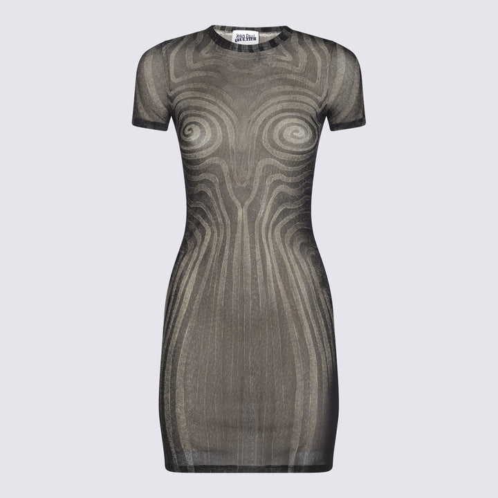 Jean Paul Gaultier Dresses - BLACK/GREY/ECRU | d413c48369e22d20f18e894d94cfded949498726