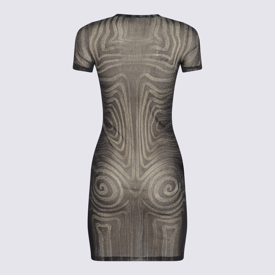 Jean Paul Gaultier Dresses - BLACK/GREY/ECRU | babeef14455df8b78c46c30688c7e0243d461c8f