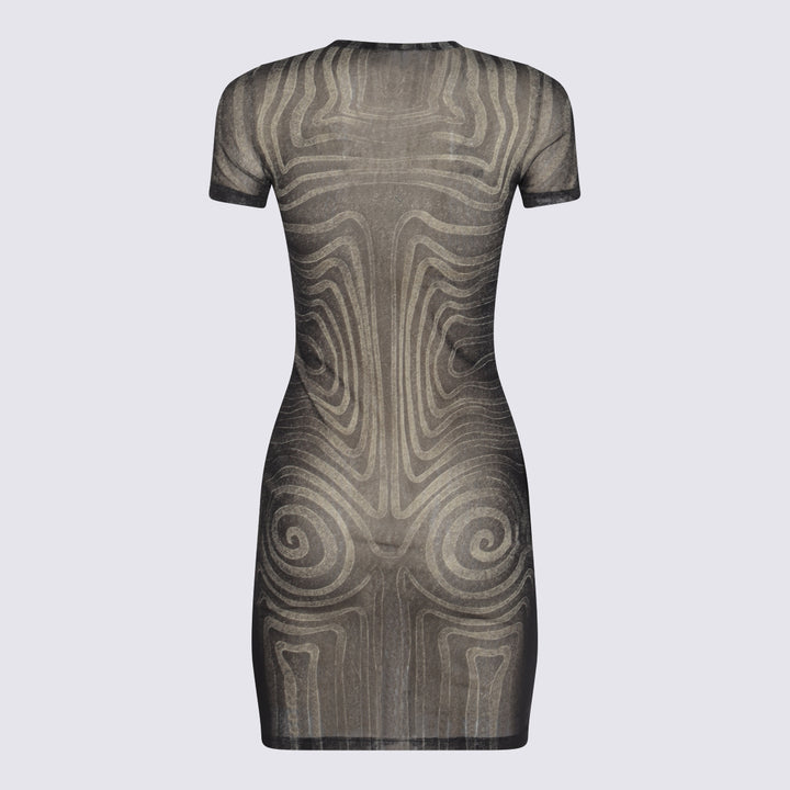 Jean Paul Gaultier Dresses - BLACK/GREY/ECRU | babeef14455df8b78c46c30688c7e0243d461c8f