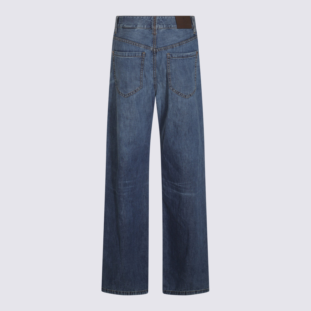 Brunello Cucinelli Jeans - DENIM MEDIO | bd8b335b2ae21ea8112f588f68a79cb9085ccd12