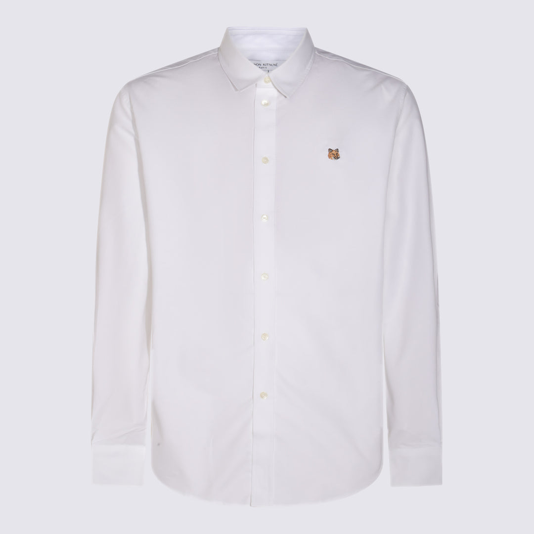 Maison Kitsune' Shirts - Light and natural | 3ca3aee45603091ce85b36c384928c8c37f0a0eb