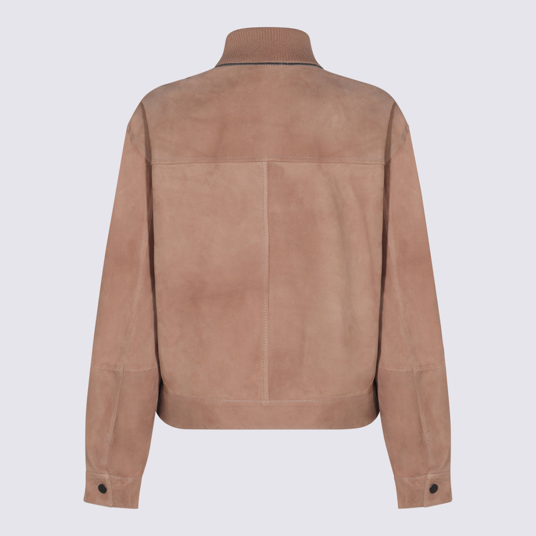 Brunello Cucinelli Jackets - TERRA ROSSA | 172b7626d5edb7896bd2d7c77b21a9e2b3ecfaf3