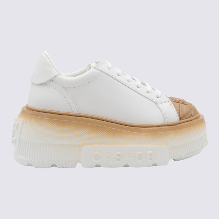 Casadei Sneakers - BIANCO/NOCCIOLA | 4f4614d82004fcbb797e4883f2e01ee93c22a4a9