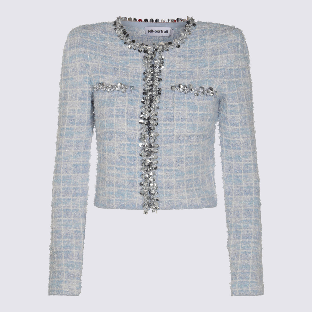 Self-Portrait Sweaters - Blue and green | 44032262c20493be944c2534f24641b85289ddf5