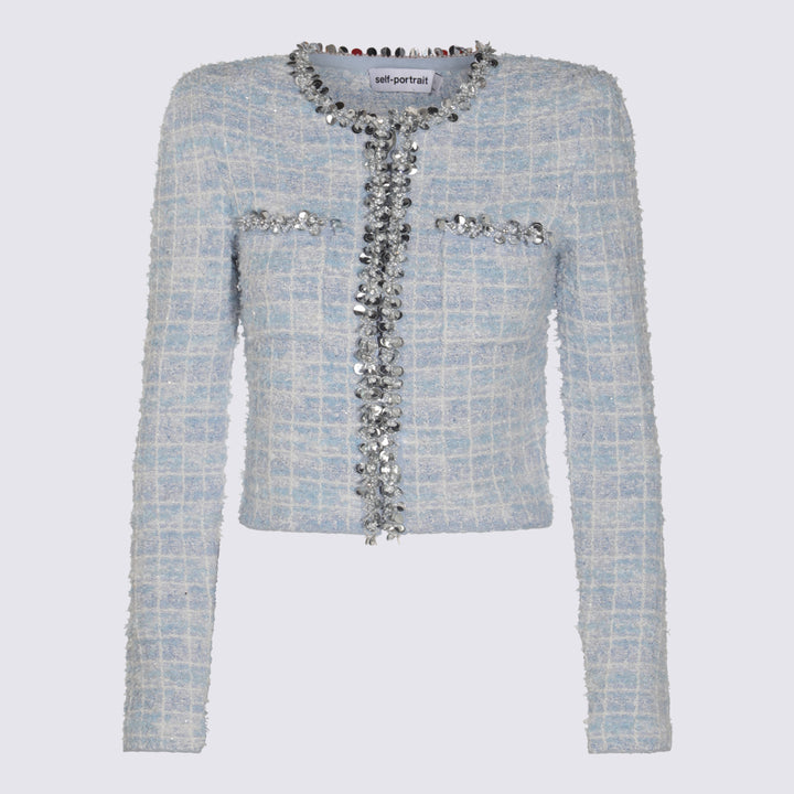 Self-Portrait Sweaters - Blue and green | 44032262c20493be944c2534f24641b85289ddf5