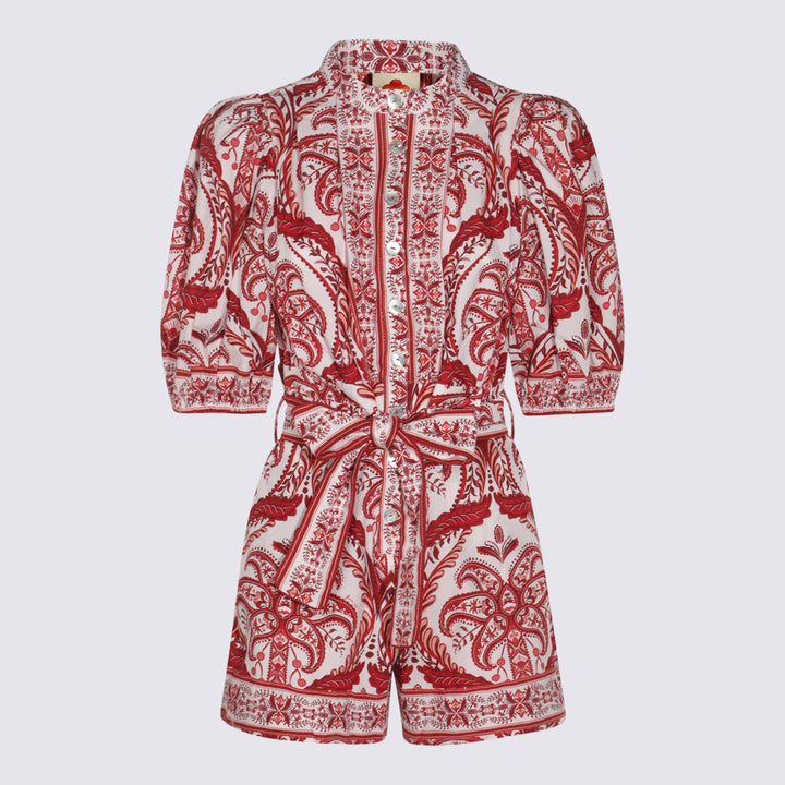 Farm Rio Sweaters - TROPICAL CAMEO OFF-WHITE | 1322989db73781d743b1d416759c043ed9b7dfa5