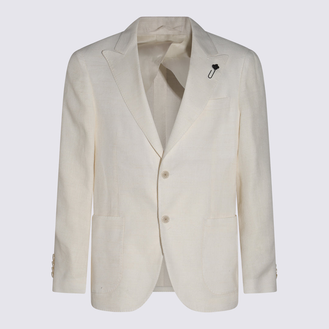Lardini Jackets - Light and natural | 8289b70cfc88ed14c23f14f52d0c80c4ea92550a
