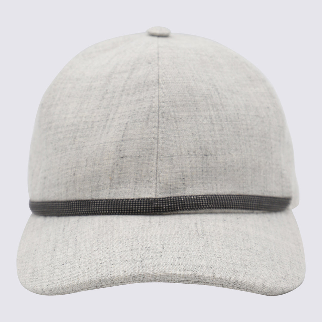Brunello Cucinelli Hats - Blacks and greys | 1aad8e726b634665be8bd0caae3c2fbefe4ee481