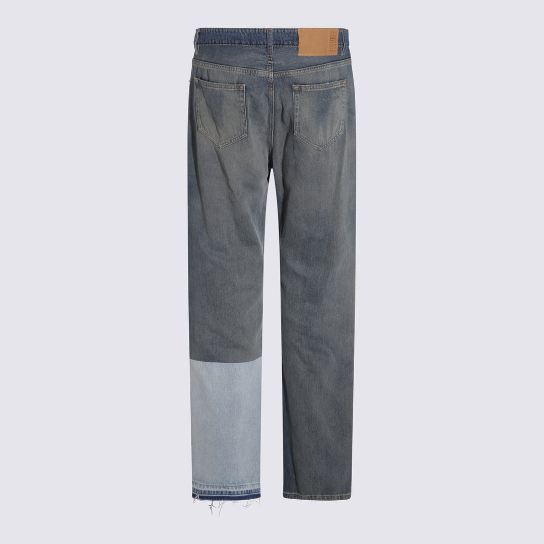 Mm6 Maison Margiela Jeans - GREY BLUE | 62c4ce9c3d6f7c0f8077ecaf2f3b5bc2baf169c3
