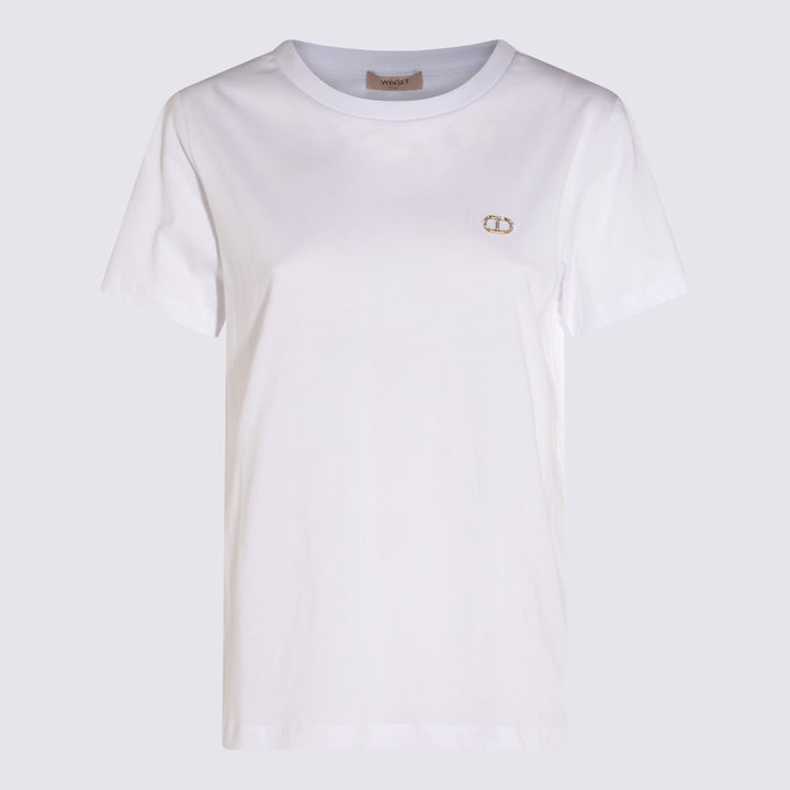 Twin-Set T-shirts and Polos - Light and natural | 910b73f98127ce2049109ec9a9b4c17526d304f6