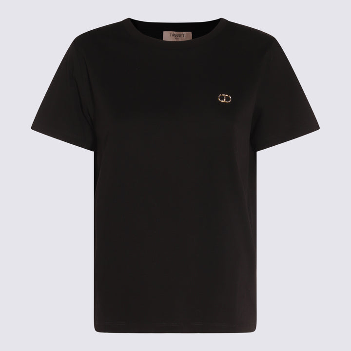 Twin-Set T-shirts and Polos - Blacks and greys | 3892163313f163f9e149f459e2246b0f9fe22bcd