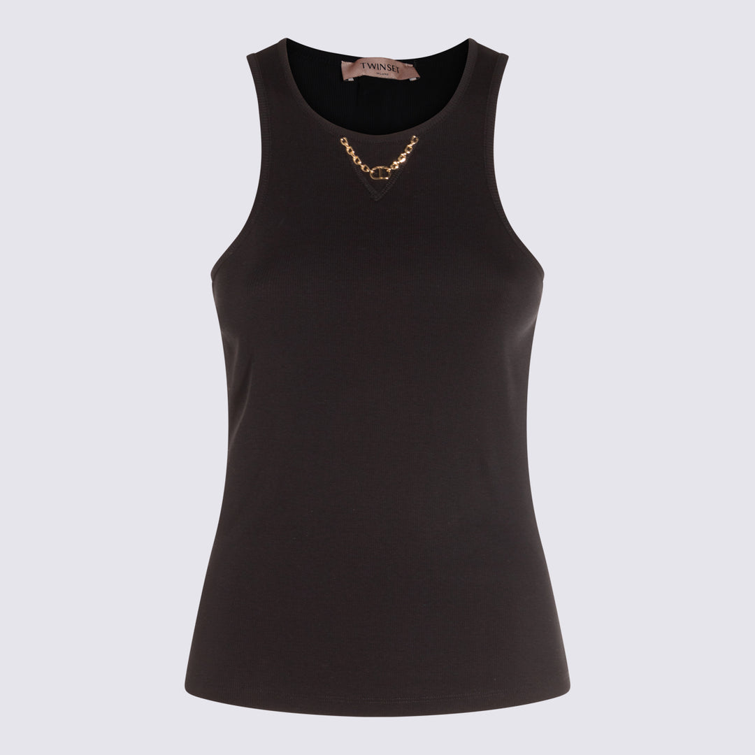 Twin-Set Top - Blacks and greys | 206e95f5c034837acd69c7567f6679eff6db772c