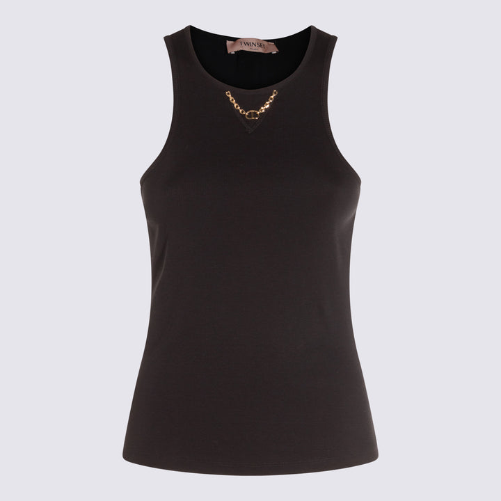 Twin-Set Top - Blacks and greys | 206e95f5c034837acd69c7567f6679eff6db772c