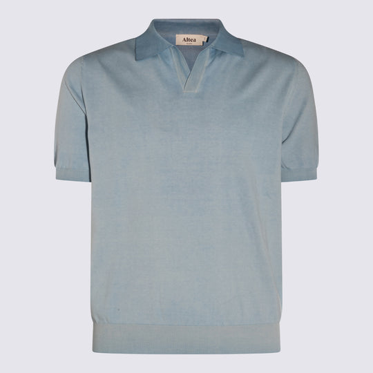 T-Shirts And Polos Blue And Green