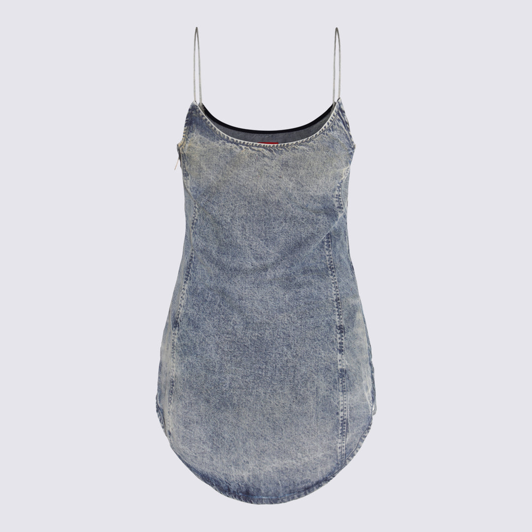 Diesel Dresses - Blue and green | 19b5270ac1e99cbff66b63e08abc0ca40eafaa48