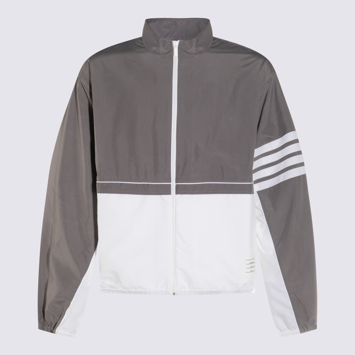 Thom Browne Jackets - MED GREY | edf731bc4b795ae3e6dc93d7e01b861a33828ba3