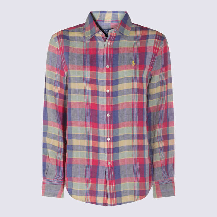 Polo Ralph Lauren Shirts - HOT PINK/BLUE | 35cd49552723c8068e9d9dbfdc40fa68255a42d1