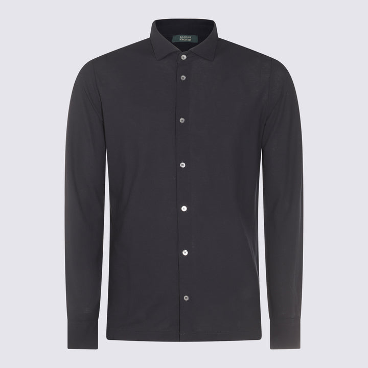 Zanone Shirts - Blue and green | afd3debac973b5b62aa1d154f44e1debe047a2a5