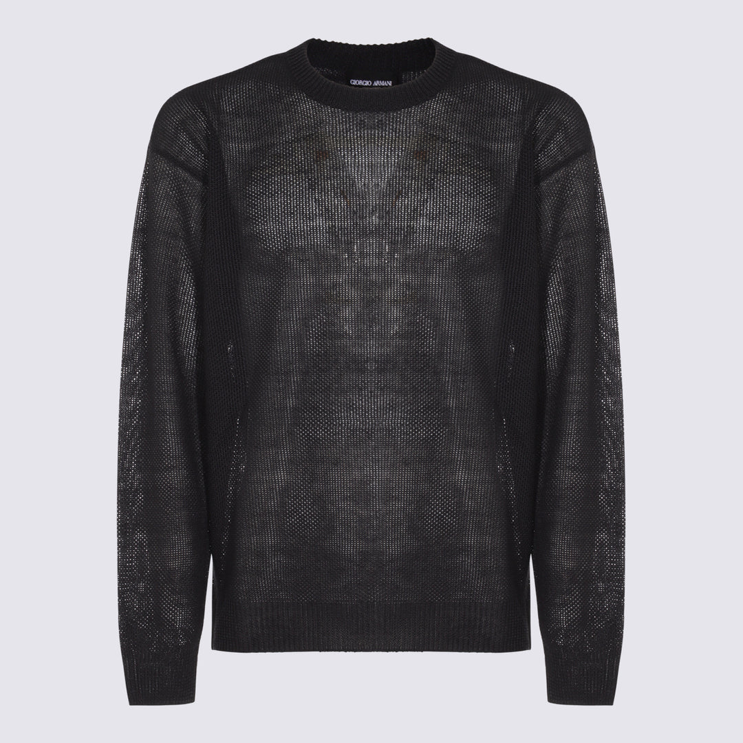 Giorgio Armani Sweaters - Blue and green | cf8fe1421bab1c396a9986ce6c42fce4afb560c2