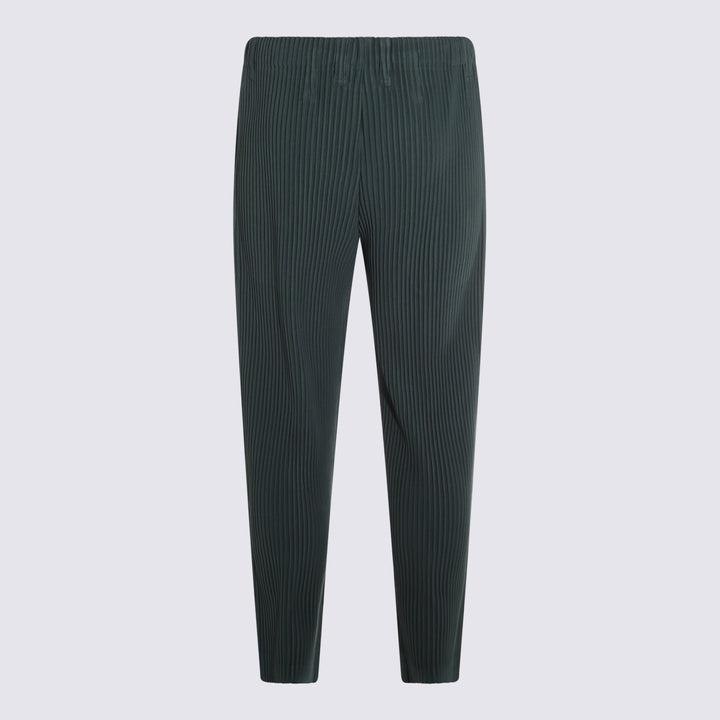 Homme Plisse Issey Miyake Trousers - EVERGREEN | 095a5b227b570aba1ce20529d92aa84805e146d0