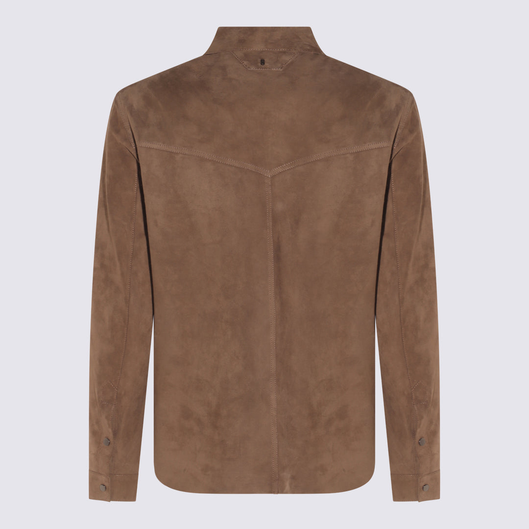 Salvatore Santoro Jackets - COFFEE | 72a4096ff0faaf4d30ccd16ea738f1ededd869aa