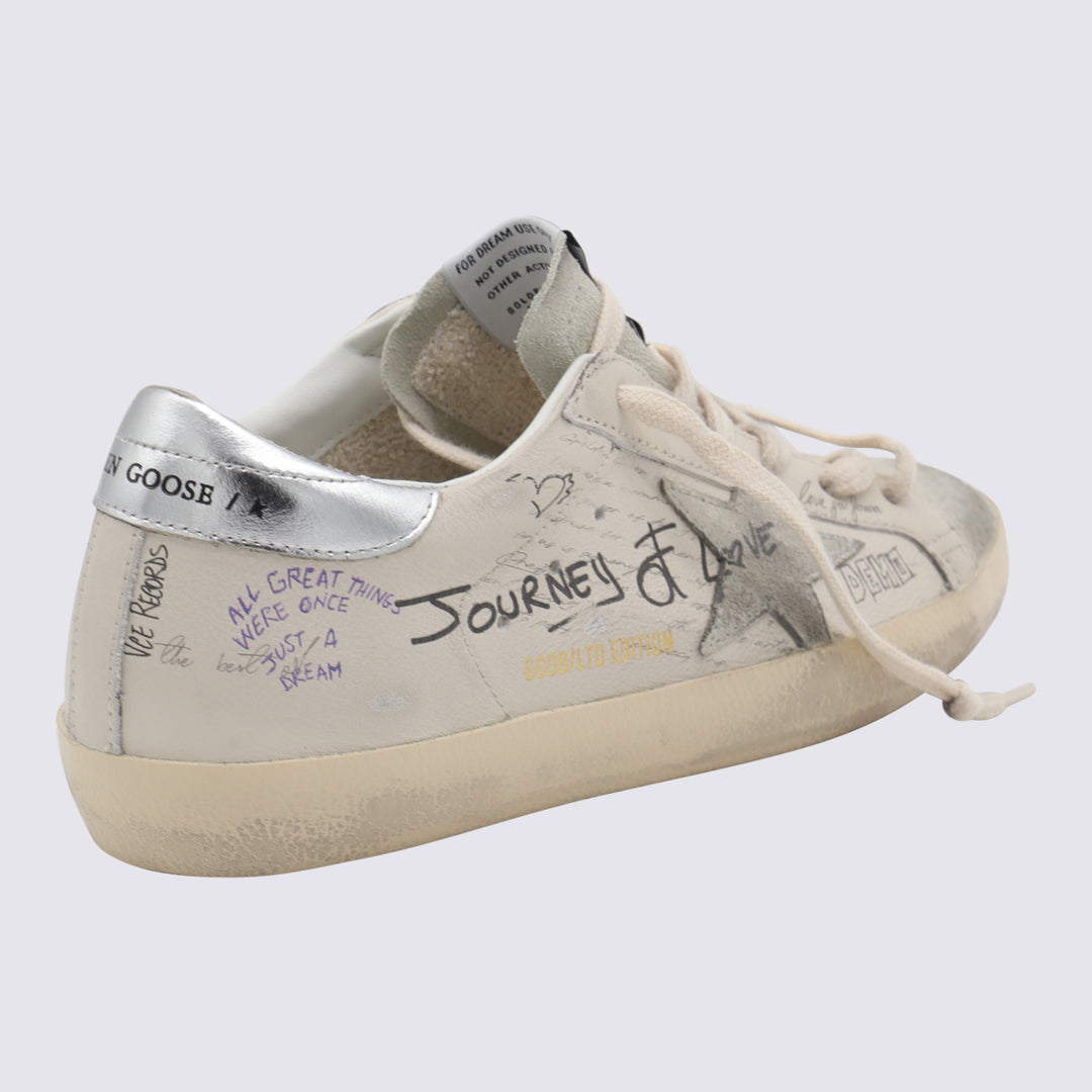 Golden Goose Sneakers - WHITE/ICE/SILVER | adcf53a880e09f55b1a613b879f5d503cbc62585
