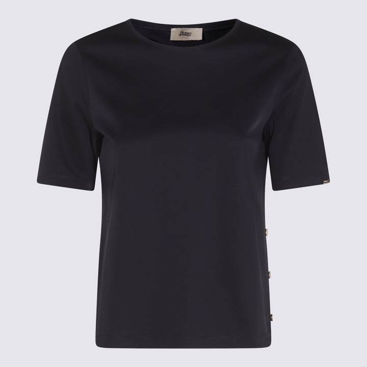 Herno T-shirts and Polos - Blacks and greys | c39fd965a4b92c3c5608e9153665e10d82ad5ff5