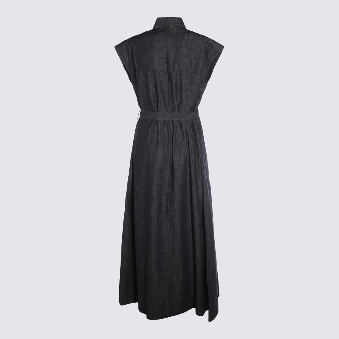 Brunello Cucinelli Dresses - Denim Blu | 017074dbe5cddb937065225770fd06f6590b0d28