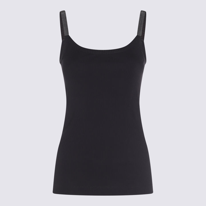 Brunello Cucinelli Top - Blacks and greys | 69b5080f4f8e2d6f8652a8016f73dd69b0a27ae3