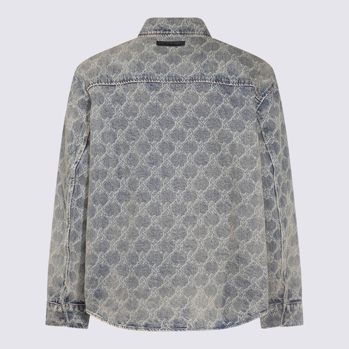 Daily Paper Uomo Jackets - Blue and green | 194fc2716e5b9ef87006ccc52c3ca402ad41f4ef