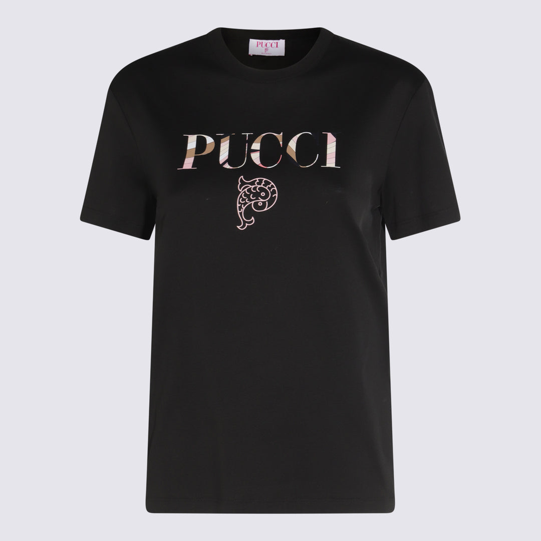 Emilio Pucci T-shirts and Polos - Blacks and greys | 8ae14a3c28fb24049e7056b0668a4ba31c20778e