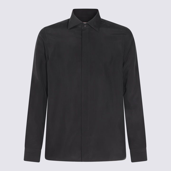Canali Shirts - Blacks and greys | 692b72c75ad9f85d2a4134ffa57784c28cfa8101