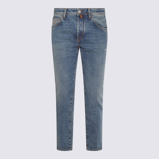 Jeans Sand Washed Blue