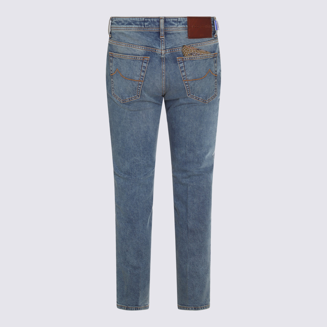 Jacob Cohen Jeans - SAND WASHED BLUE | ba8054f7dc4f30f6aabb4a990cb14b3bd41acf3f