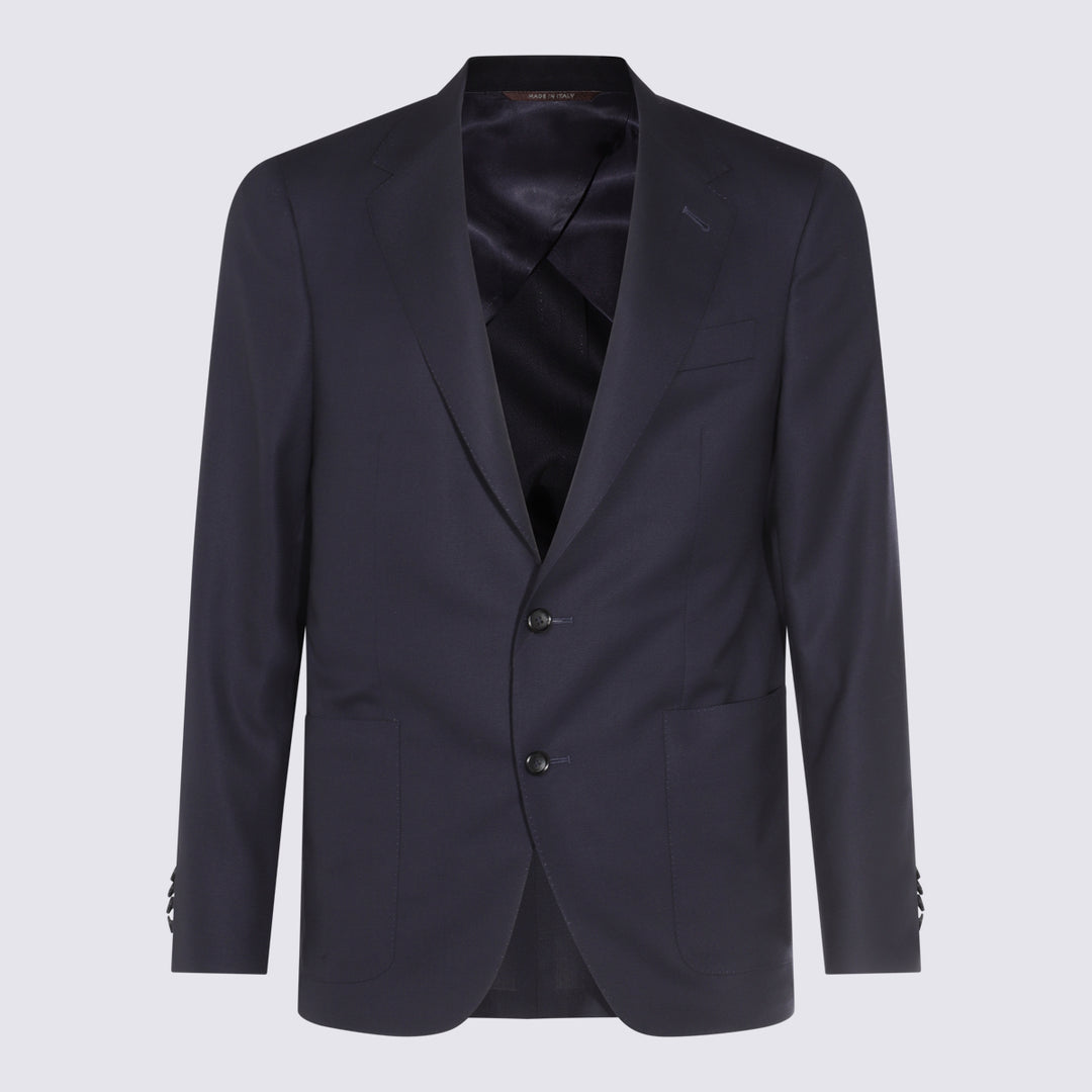 Canali Jackets - Blue and green | c40a70691b6b1337c792a9135b734fc5e1a418c8