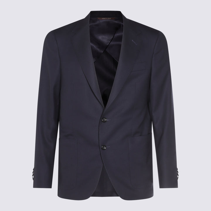 Canali Jackets - Blue and green | c40a70691b6b1337c792a9135b734fc5e1a418c8