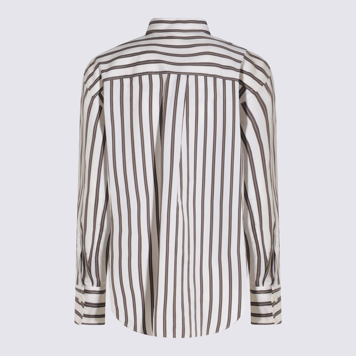 Brunello Cucinelli Shirts - PANAMA/MARRONE | 30a7138b9eed6d94585936aba0a8cd140dc0e196