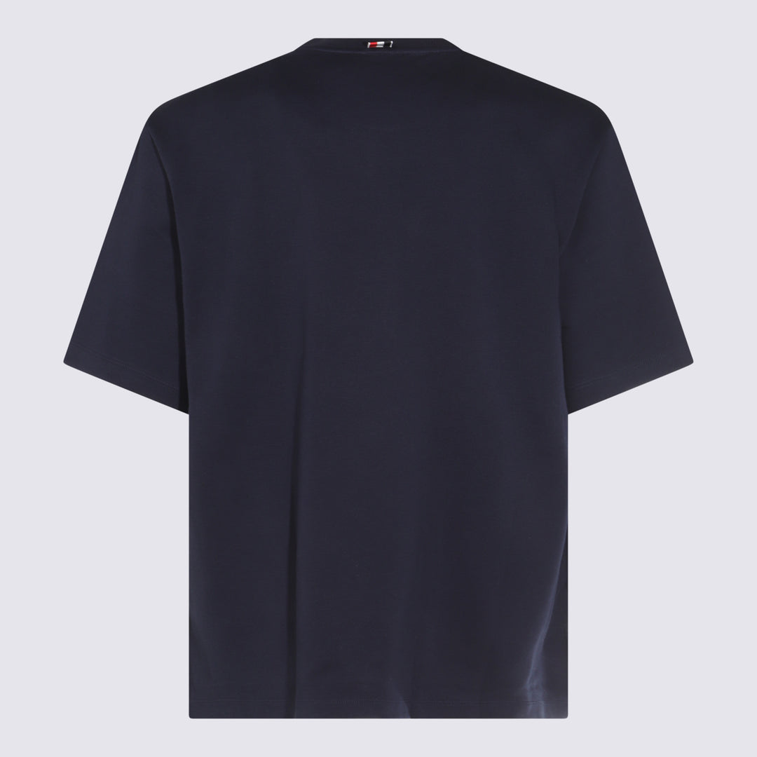 Thom Browne T-shirts and Polos - Blue and green | 61f066457f57c47b98a0497b8fce3b1cd56b4565