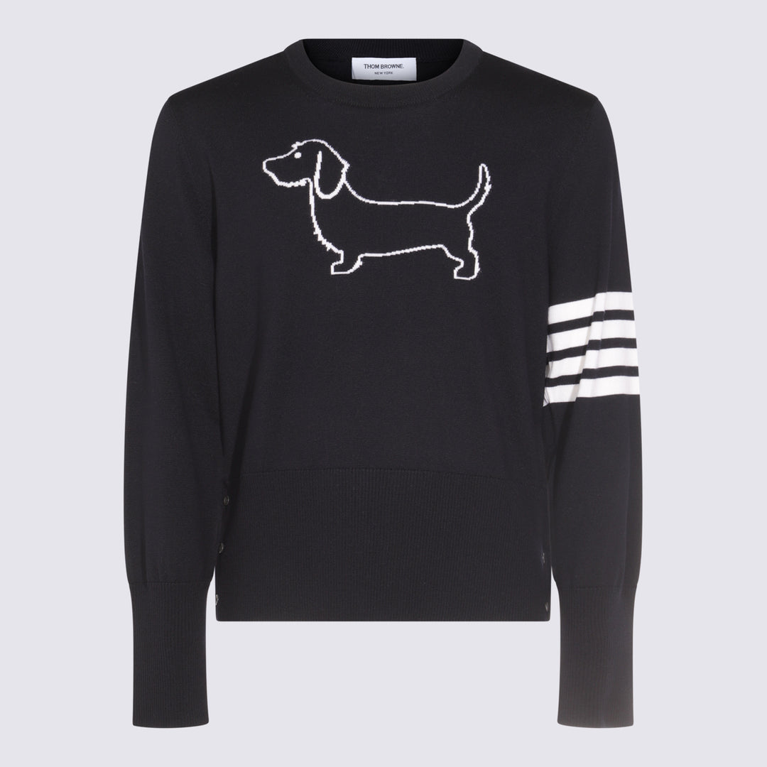 Thom Browne Sweaters - Blue and green | 3638d441f788878711e2b73f91b50310f07f0386