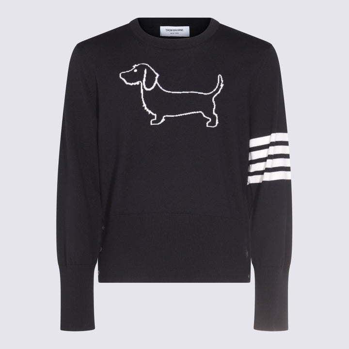 Thom Browne Sweaters - Blue and green | 3638d441f788878711e2b73f91b50310f07f0386