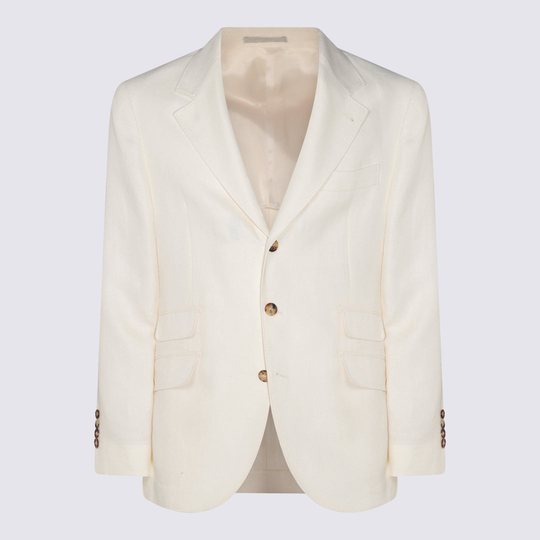 Brunello Cucinelli Jackets - Light and natural | e7de498a04f3220770ec60483f969f04b322c157