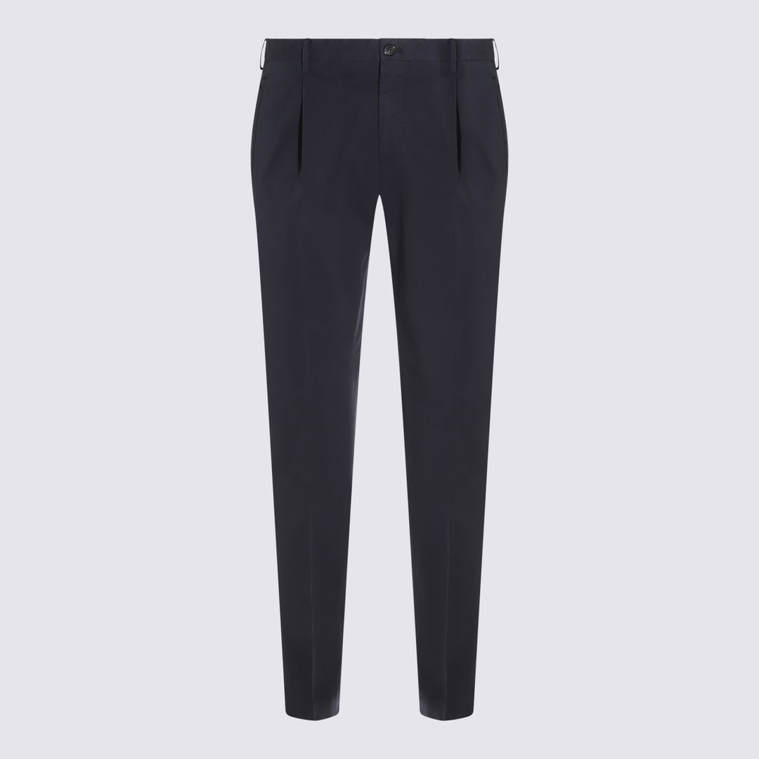 Incotex Trousers - Blue and green | f759a92ac17143a662fc164cff1dda0ecdfe6db4