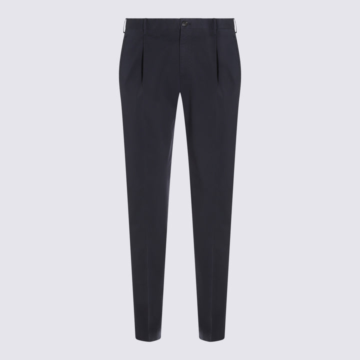 Incotex Trousers - Blue and green | f759a92ac17143a662fc164cff1dda0ecdfe6db4