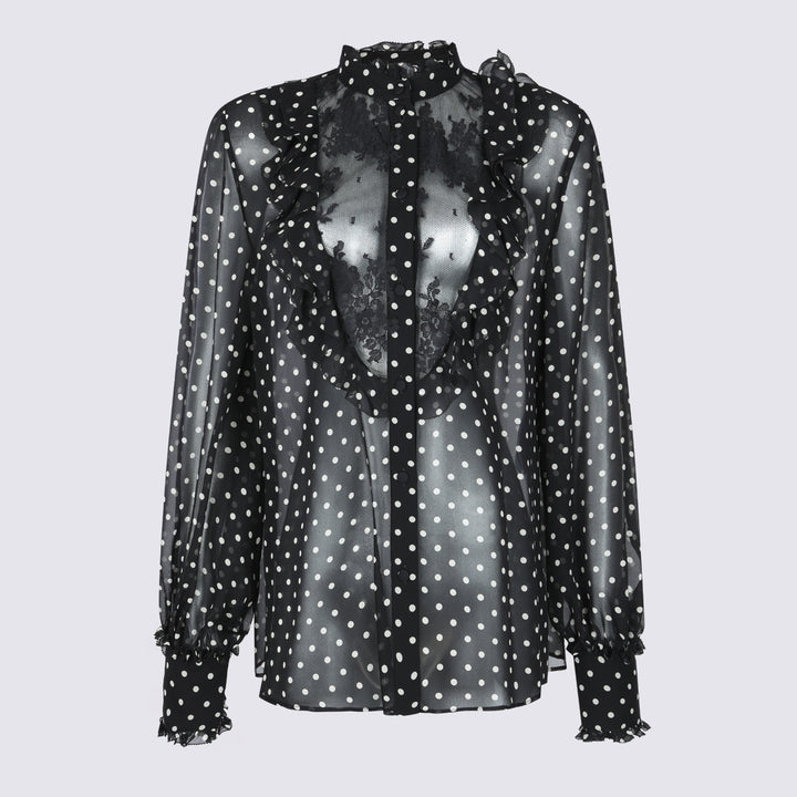 Valentino Shirts - NERO/BETULLA | f7b11fc9d41cb8698eaf6e3a63183ab523a66e0b