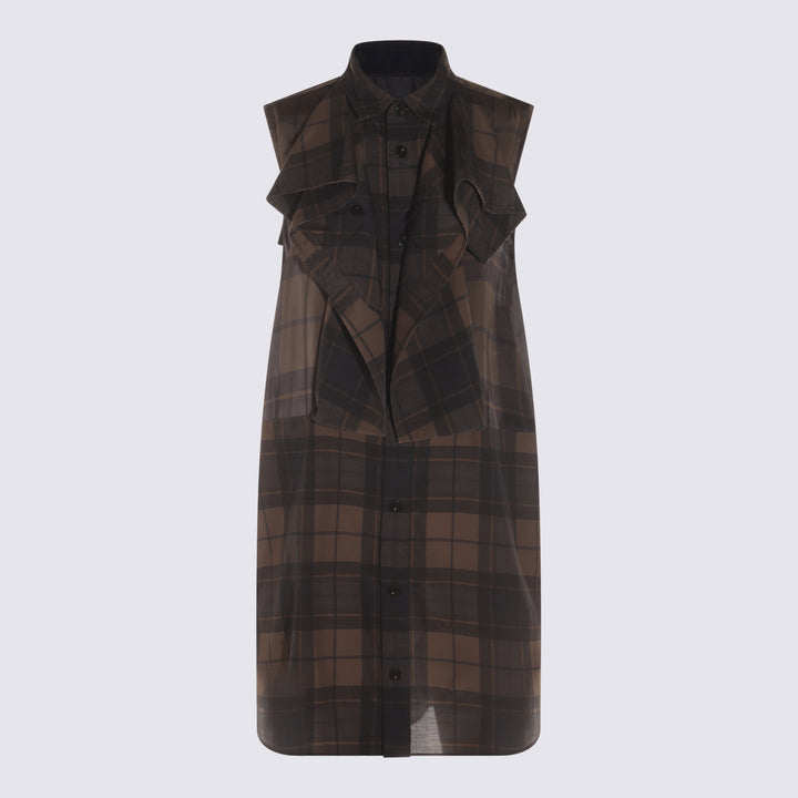 Sacai Dresses - KHAKI/NAVY | 54be883139aed16e2d81f5b5598a7cdf20bbf53c