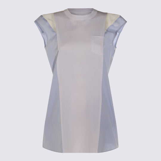 Dresses White/Blue Stripe