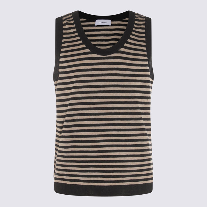 Lardini Top - Black/Cream | cfc3e13331fea729251fd9a161c9cac756199c30