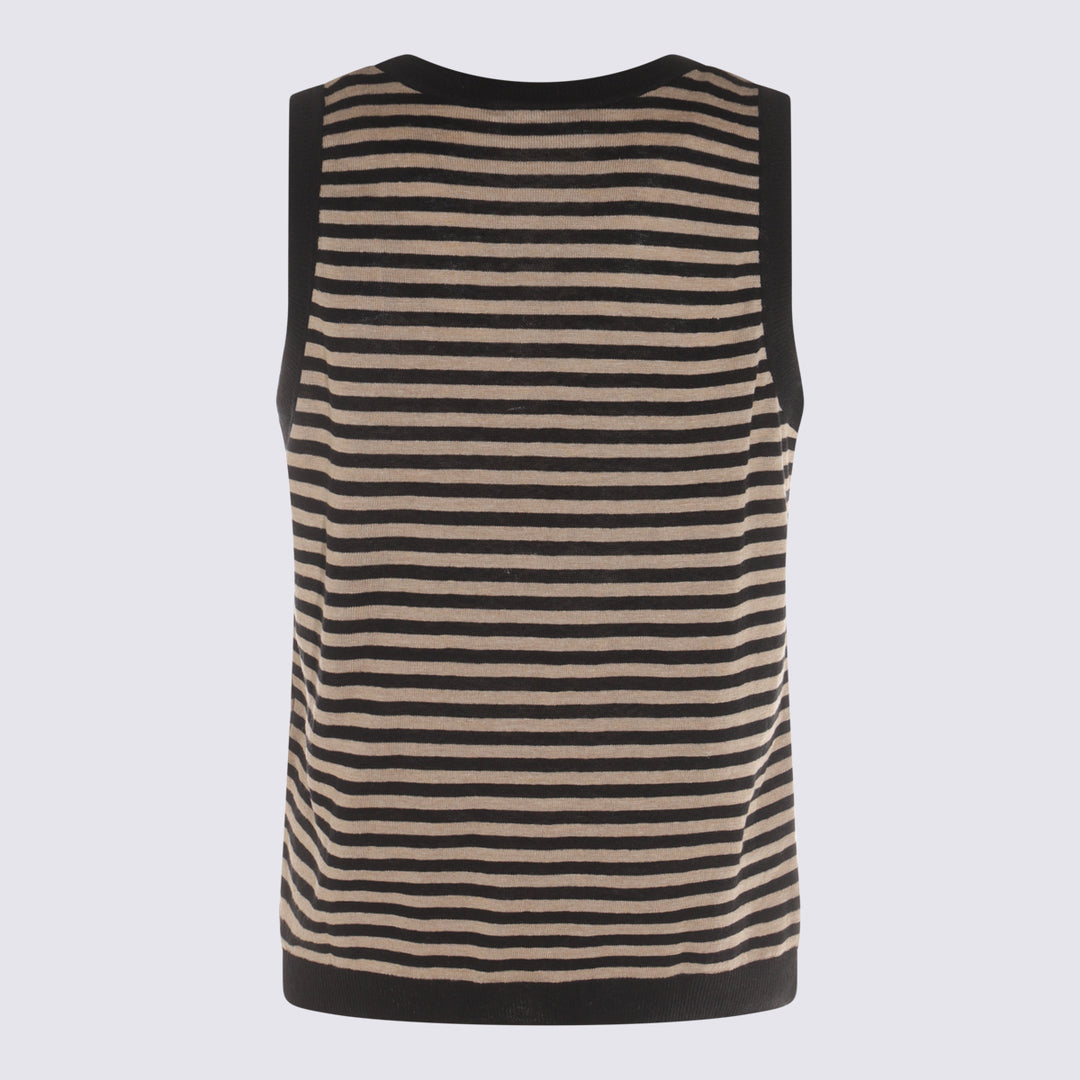Lardini Top - Black/Cream | de8f9855dc724a0b3a505b1cd179e717a2effd4d